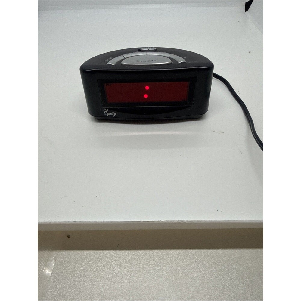 Equity Alarm Clock 2001 Model 30007 Tested